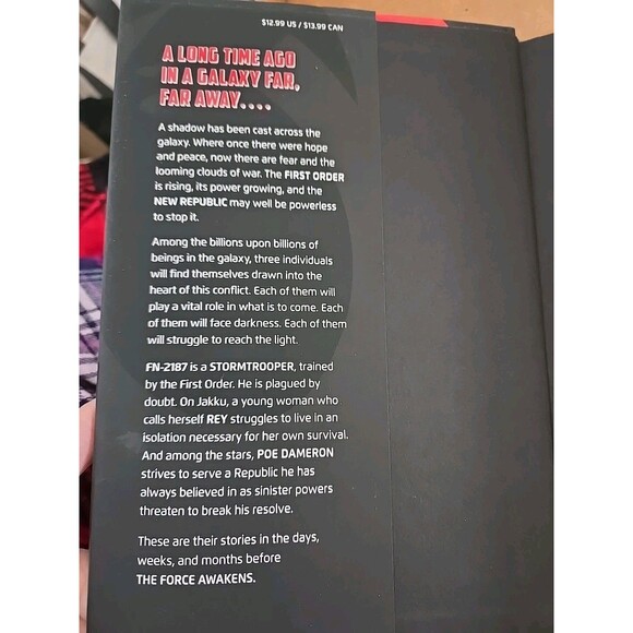 Star Wars the Force Awakens: Before the Awakening by Greg Rucka (2015) Book - Picture 4 of 7